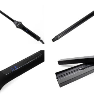 CORIOLISS TENACILLA STYLE STICK DIGITAL BLACK SOFT TOUCH CHROME